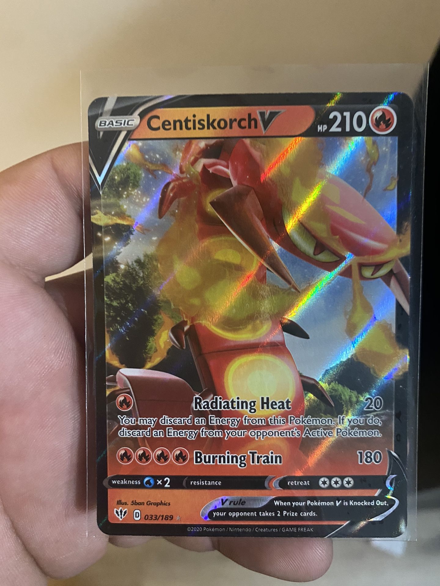 V Pokémon Card