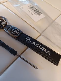 Acura Genuine Leather Keychain