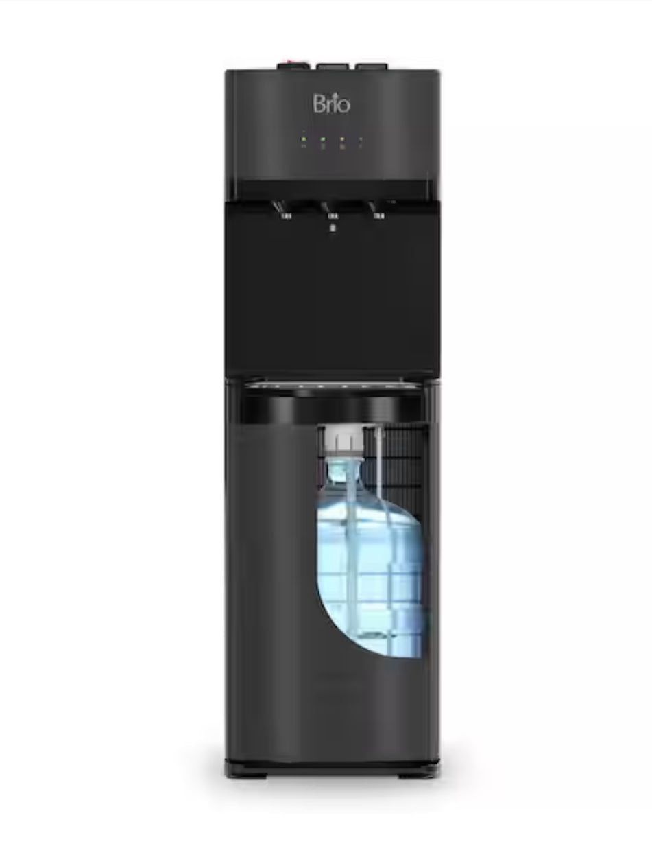 New in Box - 500 Series Hot, Cold and Cool Water Self Cleaning Bottom Loading Water Cooler Water Dispenser 3 Temp Stainless Steel