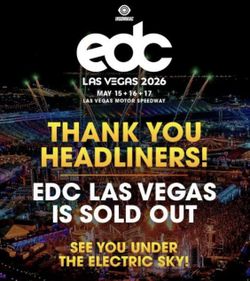 EDC Ticket For Sale VIP 3 Day Pass
