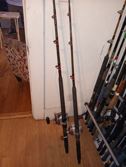 Kunan Trolling Rods With PENN 114 REELS
