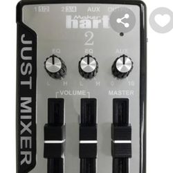 Just Mixer 2 Silver 120v Music Mini Mixer (19)