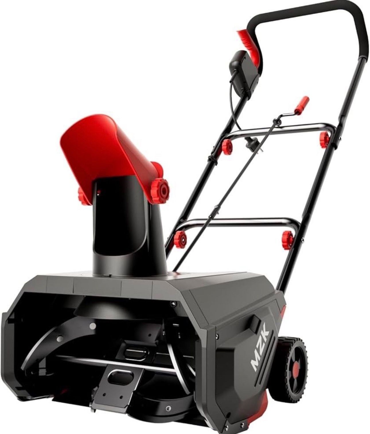MK 16-Inch Electric Walk-Behind Snow Blower with LED Light, Electric Snow Blower with 13-Amp Motor, Directional Chute Control, Black Brand New still i
