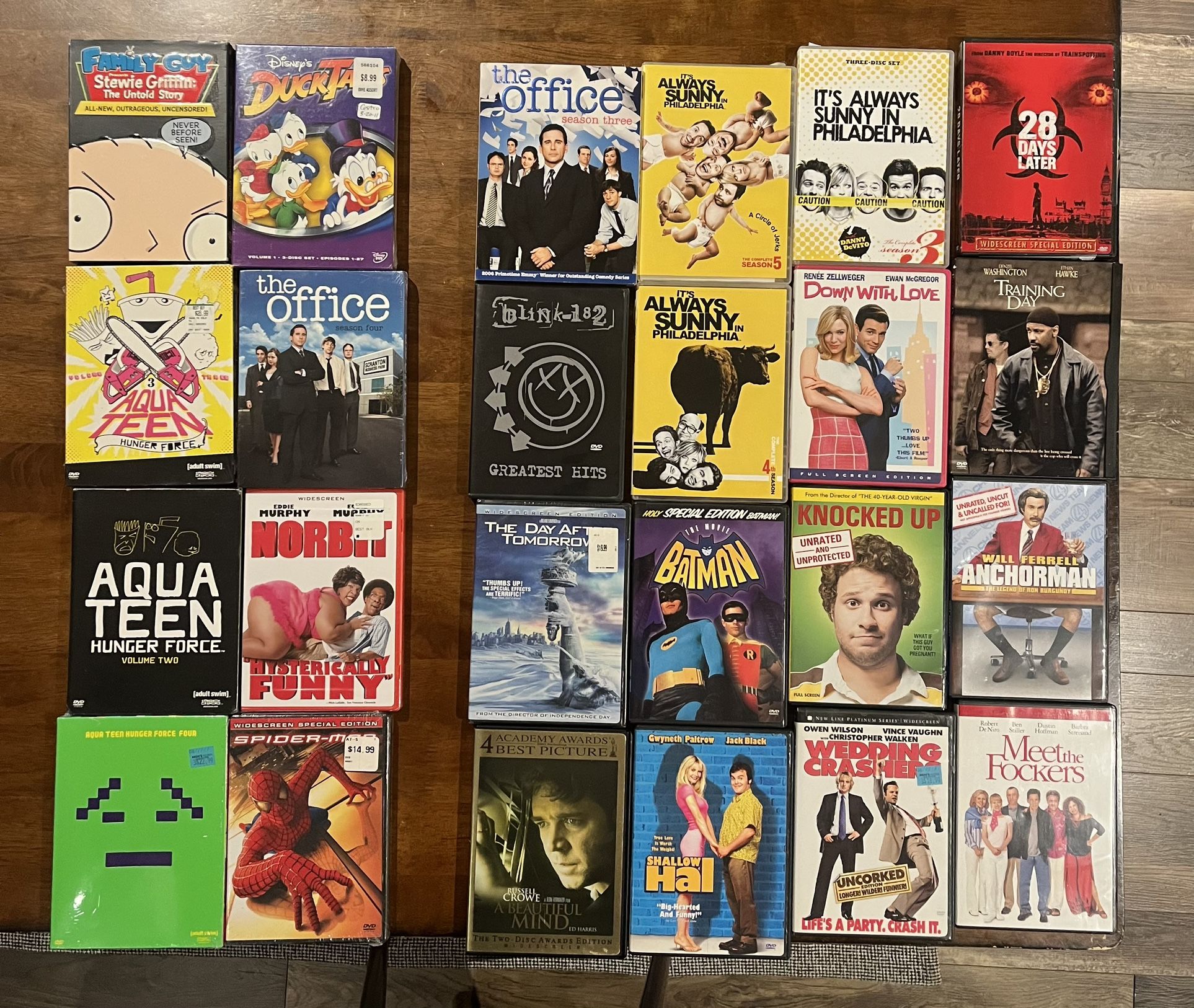 Assorted DVDs