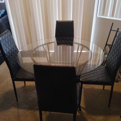 Dining Table With 4 Chairs