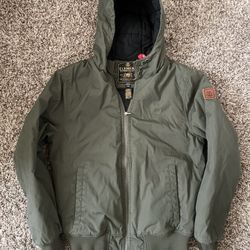 Green Element Bomber Jacket (WILLING TO NEGOTIATE)