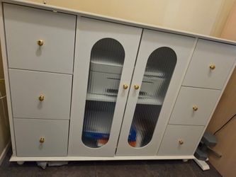 White Buffet Cabinet