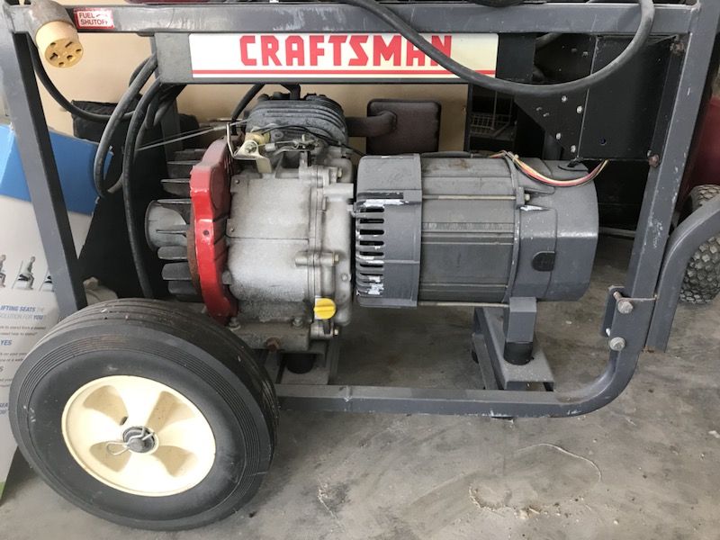 Craftsman 5500 watt generator