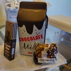 Milk Carton Purse Gift Set