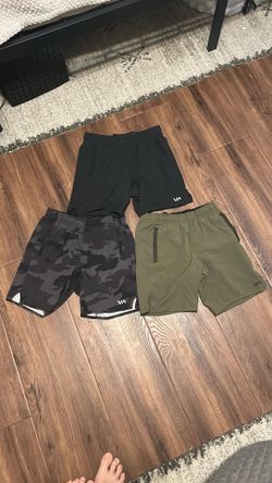 3 Pairs Of Rvca Shorts 