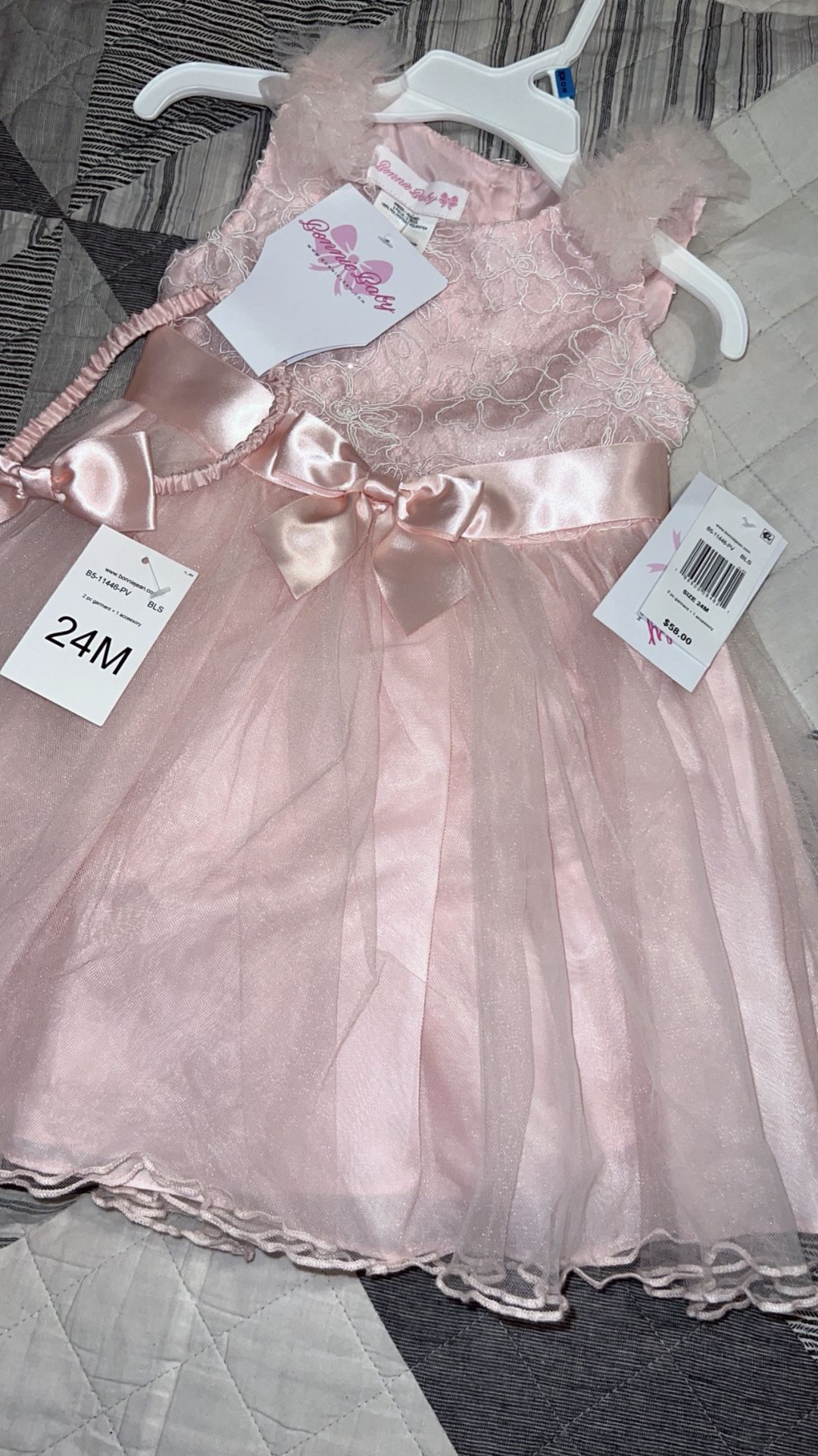 Pink Baby Dress (size 24 Months)