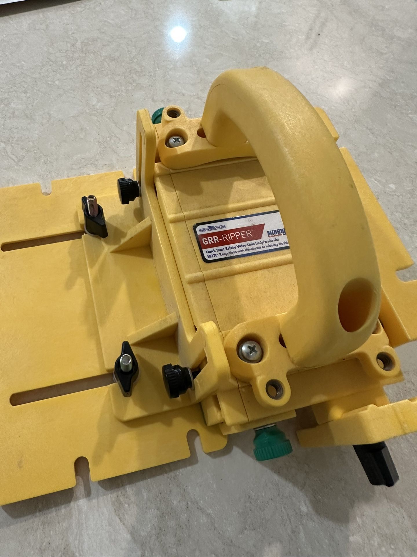GRR Ripper Microjig 3D Push Block Table Saw Router