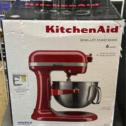 KitchenAid KP26M9XCER 6qt Bowl-lift Stand Mixer