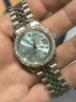 Rolex 1(contact info removed) Caliber 36mm Datejust Box Papers Buy Sale Trade Diamomds Gold Watches