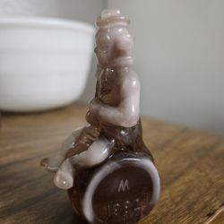 Mosser 1982 Performer Clown "Rufus" Slag Glass Opalescent