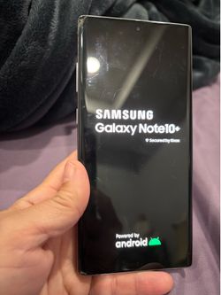 Samsung note 10 plus phone
