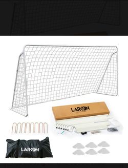 New 12ft x 6ft soccer goal