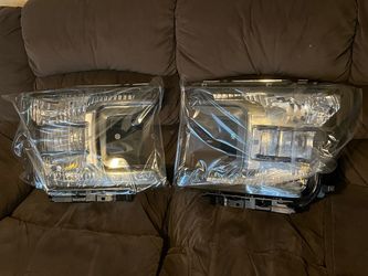 2018-2020 Ford F150 Headlight [NEW] Black Clear