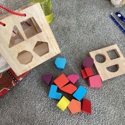 Shape Block Toy -13 Out Of 19 Shapes 