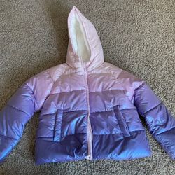 Rokka&Rolla Heavyweight Puffer Sherpa Lined Jacket 