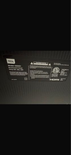 TCL 55" 4K Roku Smart TV