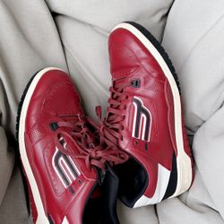 Bally Kuba Red Calf Leather 