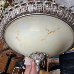 Traditional chandelier,  31” wide , 36” high. $100