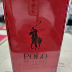Polo Red Eau De Toilette. 4.2oz Cologne 