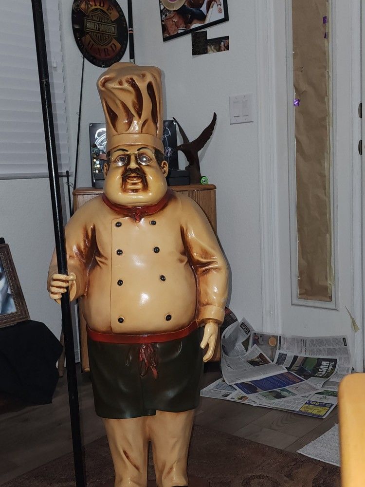 Cook, 5ft 4 in Base to Top of Chalkboard Sign