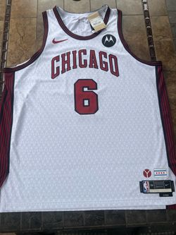 Alex Caruso City Edition Chicago Bulls Nike Jersey size 58 NWT