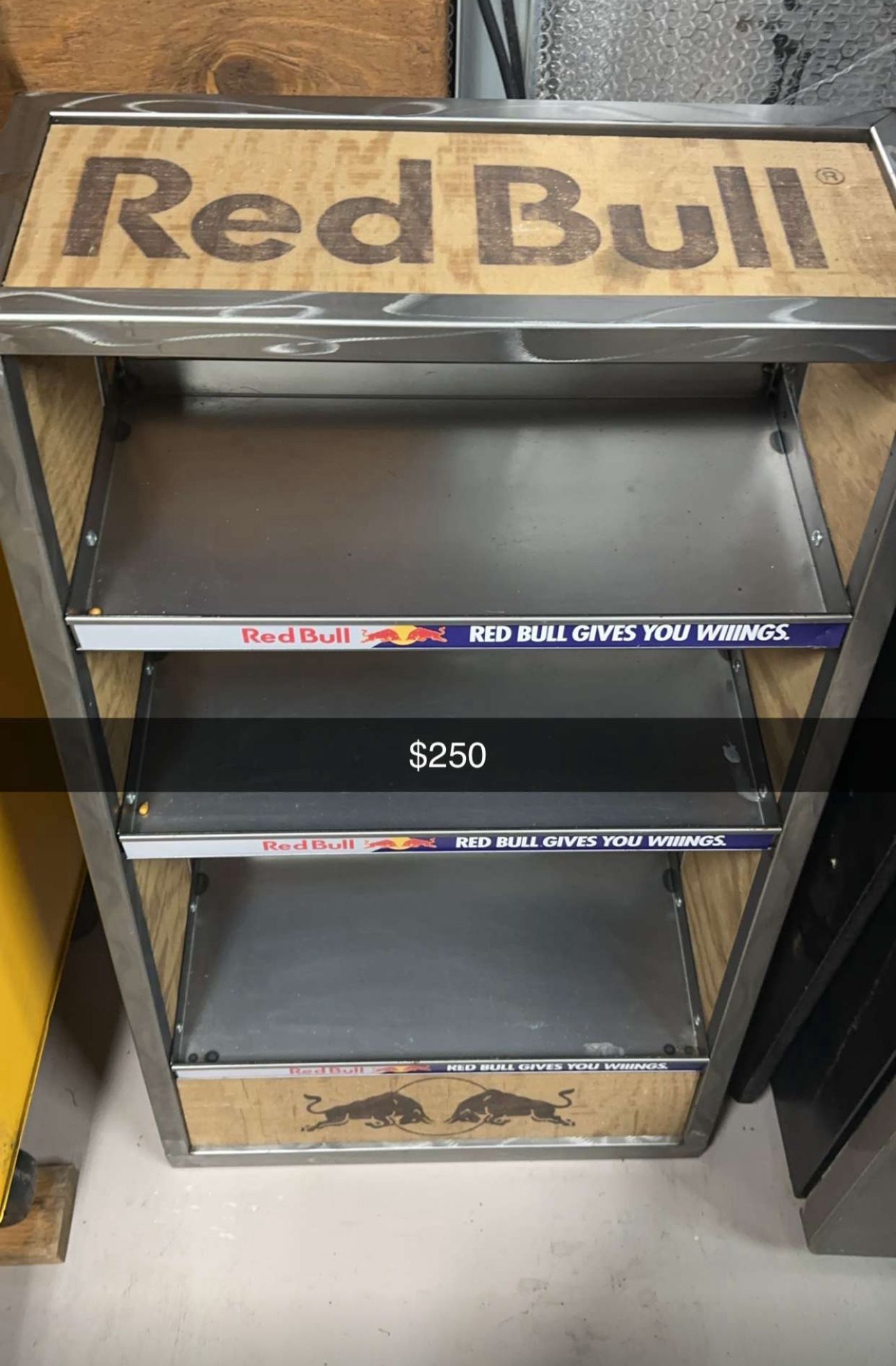 Redbull Shelf