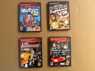 REAR PLAYSTATION 2 GAME COLLECTION