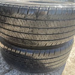 LT235/65R16 10 ply  2 used tires  Hankook Dynapro H/T RH12