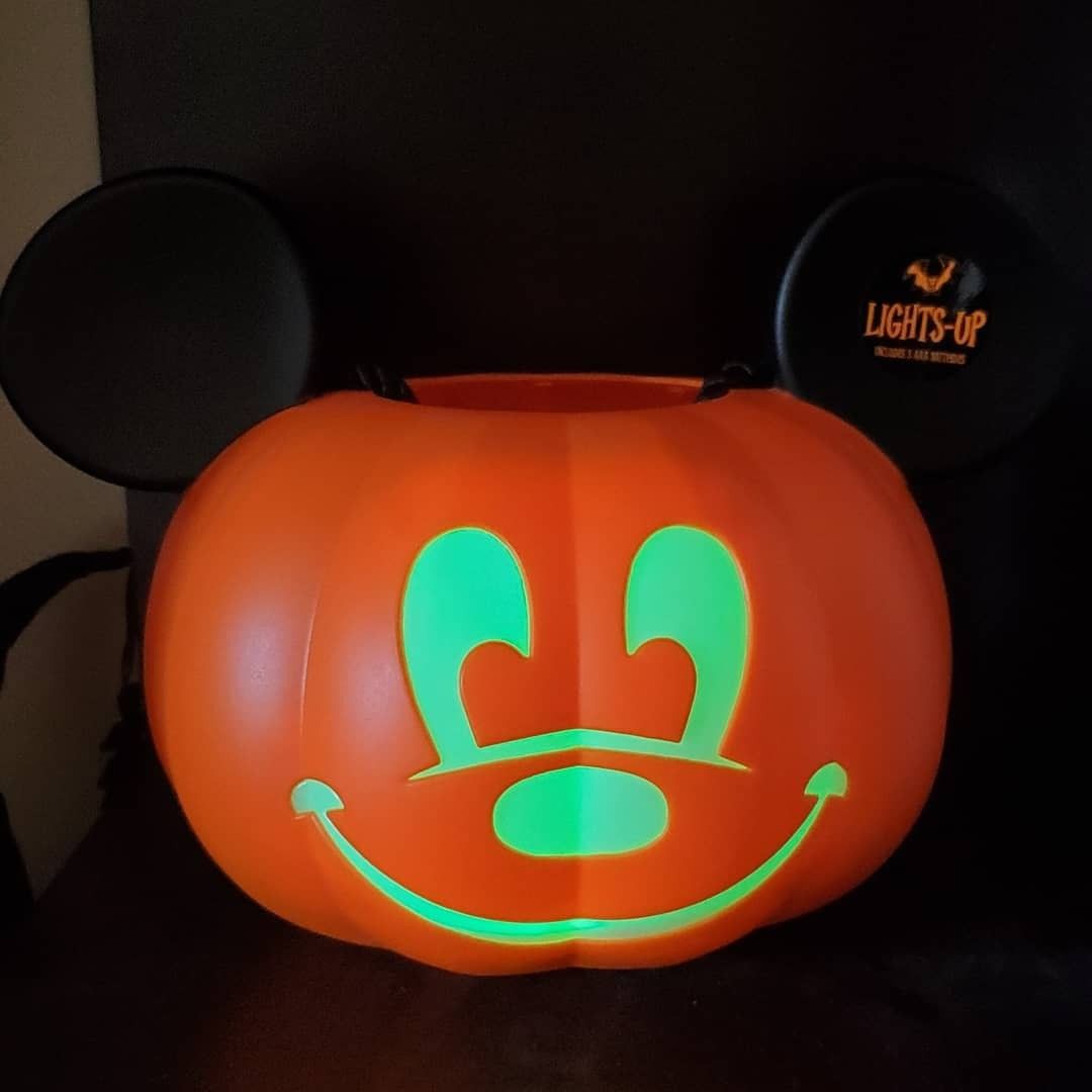 Light up Mickey mouse trick or treat bucket.