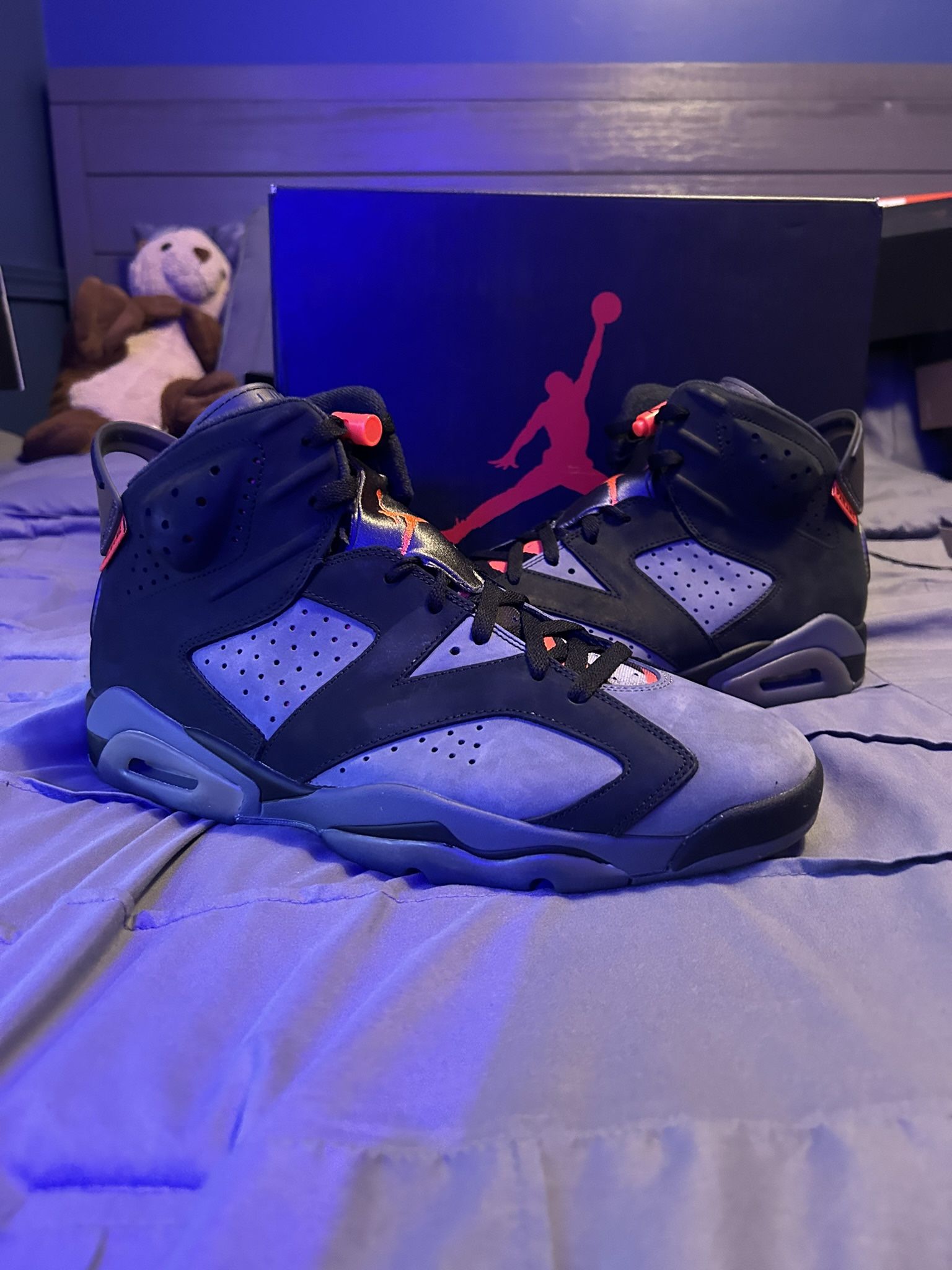 Jordan 6 PSG Shoes Size 13 Brand New With Og Box 
