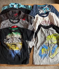 Size 7 boys assorted shirts