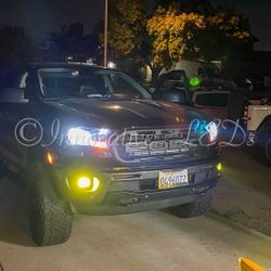 White 9005 HB3 LED Bulbs Headlight Conversion Kit High Beam Bright 