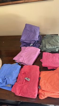 New blank shirts