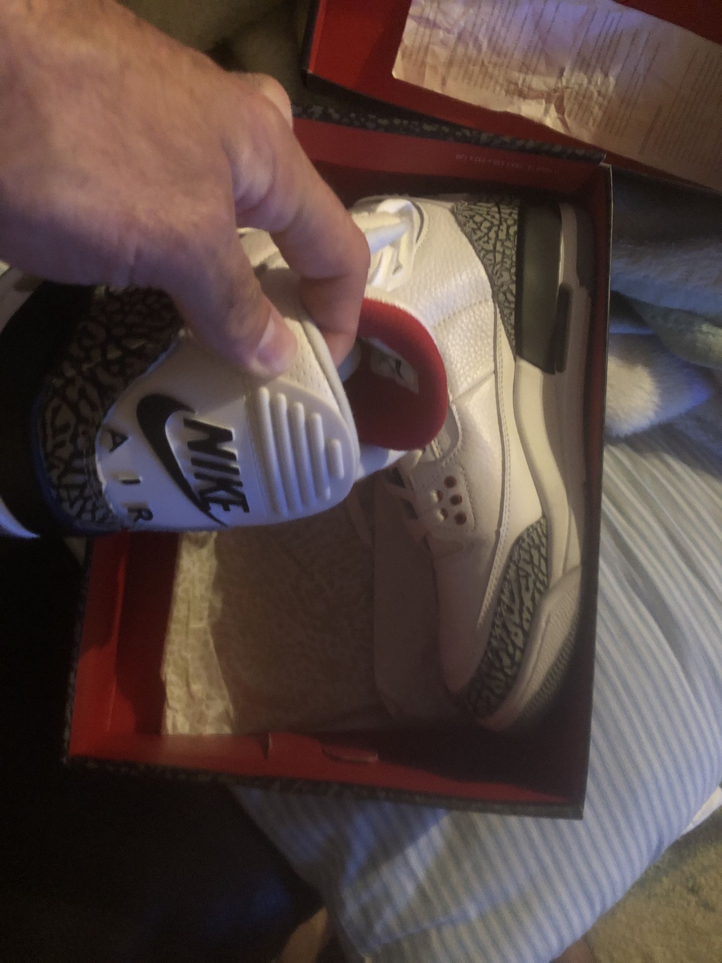 Retro 3 Nike 88’ size 10 worn but super clean og all