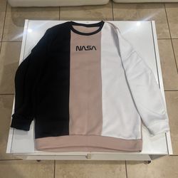 NASA Crewneck Sweater (Large, Comfy Interior Lining)