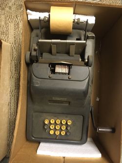 Underwood Sundstrand Antique Adding Machine