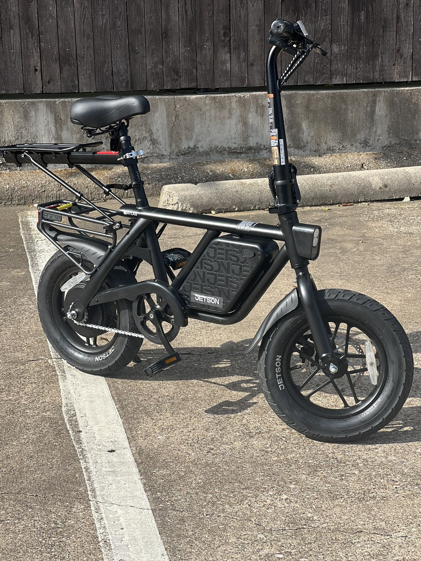 Jetson Atlas Pro 14’ Fat Tire Electric Bike W/ Folding System