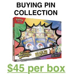 BUYING Ascended Heroes Deluxe Pin Collection Boxes 