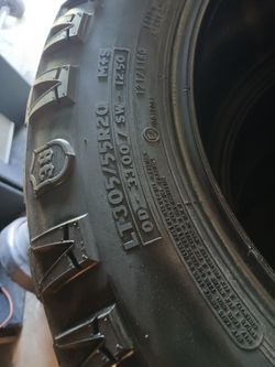 4 USED MICKEY THOMPSON DEEGAN LT305 55R20