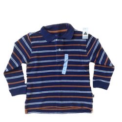 Gap Boys Long Sleeve Polo Shirt, Size 4t, Half Off New With Tags  