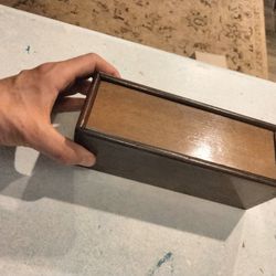 Portable Game Of Domino's In Nice wooded Box