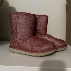 Pink glitter Uggs Women’s Size 4