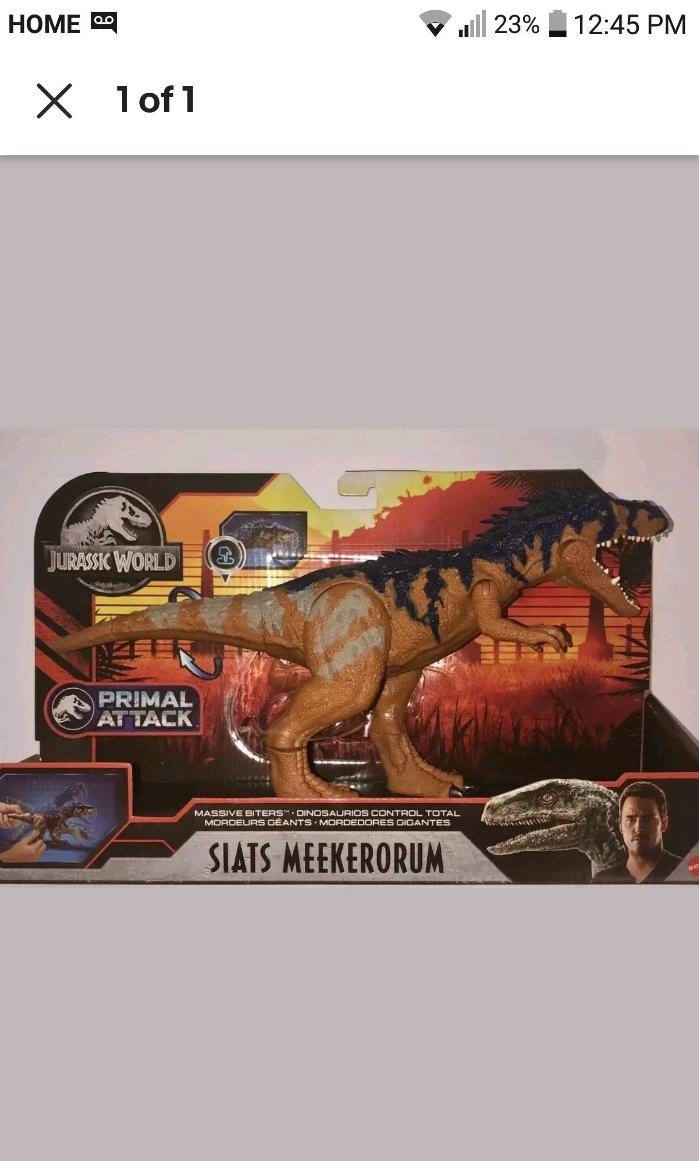 Jurassic World Toy