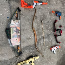 Real Bow And Arrows And Nerf Arrow 