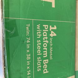 Twin Size Platform Bed Frame 